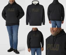 Image of Polo Ralph Lauren Triple Pony Hoodie Sweater Sweatshirt Jumper Hood Big-Tall XL