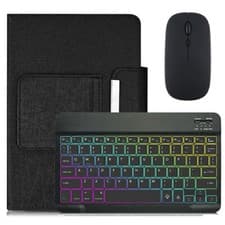 Image of Backlit Keyboard Case Mouse for Amazon Fire Max 11/Fire HD 10/10 Plus 2023 2021