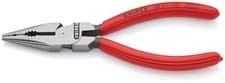 Image of Knipex 08 21 145 Needle-Nose Long Combination Pliers PVC Grip 145mm