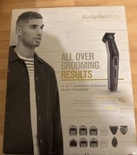Image of BaByliss 11-in-1 Carbon Titanium Multi Grooming Kit - Black/Grey