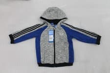 Image of INFANT BOYS ADIDAS ORIGINALS FLEECE HOODED TRACKSUIT TOP