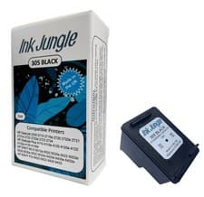 Image of Refilled 305 Black Ink Cartridge For HP ENVY 6420e Inkjet Printer 3YM61AE