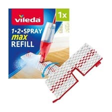 Image of Vileda 1-2 Spray Max Mop Microfibre Spray Mop with Detachable bottle Double