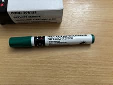 Image of 5 Star Office Drywipe Marker  Bullet Tip 3mm Line Green Pack of 12