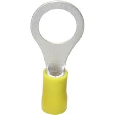 Image of TRU COMPONENTS 746581 Ring Terminal 2.5 mm² 8.4 mm Hole Blue 100 pieces
