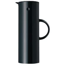 Image of Stelton Vacuum Jug Black Stainless Steel Capacity - 1 Ltr / 35 oz