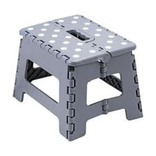 Image of PLASTIC MULTI PURPOSE FOLDING STEP STOOL HOME KITCHEN EASY STORAGE FOLDABLE