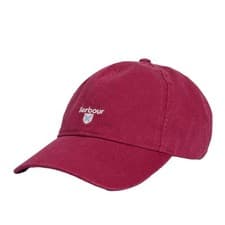 Image of Barbour Mens Cascade Sports Cap Washed Raspberry