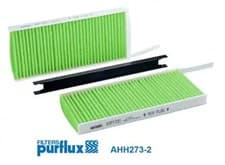 Image of Cabin filter High efficiency air filter (HEPA) AHH273-2 PURFLUX for RENAULT OPEL