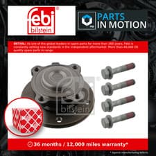 Image of Wheel Bearing Kit Front Left or Right 24572 Febi 31216765157 31216765157S1 New
