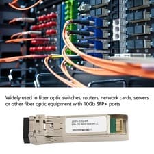 Image of ⁺10G SFP+ Module 10GBASE SR 850nm 300meter Support DDM Multimode LC SFP+ To