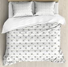 Image of Panda Duvet Cover Set Bamboo Branches with Heads