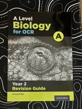 Image of A-Level Biology for OCR A Year 2 Revision Guide By Michael Fisher, Oxford
