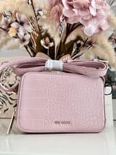 Image of Ted Baker STINA Croc Effect Camera Bag RRP £89 Crossbody