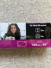 Image of Vivanco BFI 6060 65 Black Flat Screen Wall Mount Brackets (TV, 50kg, 65)
