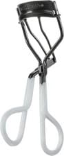Image of TWEEZERMAN Classic Eye Curler Stainless Steel Onyx Black White Eyelash Curler