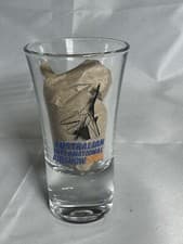 Image of Australian International Air Show Shot Glass 2003 - 100 years Of Powered Flight