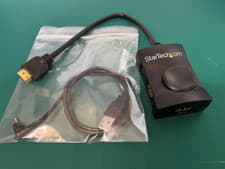 Image of ST122HDMILE 2 Port HDMI Video Splitter with Audio, USB Powered - STARTECH