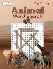Image of Animal Word Search An Animal Safari Around the World ~ Fun & Educational Word...