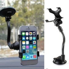 Image of Universal 360° in Car Phone Holder Windscreen Dashboard Mount Any Mobile Phones.