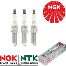 Image of NGK Spark Plug - ILKAR7J7G - fits Renault Captur, Clio, Megane TCe - 91121 x3