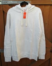 Image of Superdry Hoody LA Beach SFG Pullover Hoodie Super Dry Med 40" Cadet Grey BNWTs