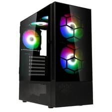 Image of Kolink Observatory MX Glass ARGB Midi Tower Case - Black