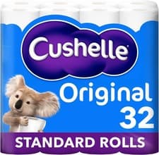 Image of Cushelle Original Toilet Roll 32 Standards Rolls