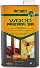 Image of BARRETTINE WOOD PRESERVER 1L VARIOUS COLOURS FOR LONG LASTING PROTECTION NEW
