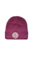 Image of HEART OF MIDLOTHIAN RETRO BEANIE HAT MAROON