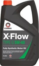 Image of Comma XFG5L X-Flow Type G Fully Synthetic 5W40 Motor Oil, 5 Litre