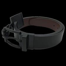 Image of Nike Mens Reversible Belt Black Brown Solid Black Buckle Golf Size 42 NEW