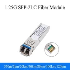 Image of 1.25G Gigabit Fiber SFP Module Single/Multi-Mode 2×LC Multi-fiber 1310nm/1550nm