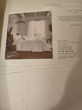 Image of Ted Baker White flat sheet ONLY King Size 280 x 270 cm/100% Genuine