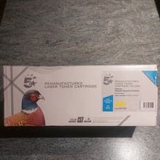 Image of HP 304A Yellow LaserJet Toner Cartridge  (CC532A)