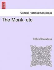 Image of The Monk, Etc. by Matthew Gregory Lewis (English) Paperback Book