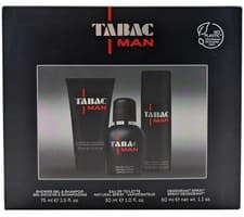 Image of Tabac Man Gift Set Trio 1 X 30 Ml Eau De Toilette + 75 Ml Shower Gel + Deo Spray
