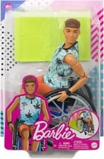 Image of Barbie Ken Fashionistas 196 with Wheelchair