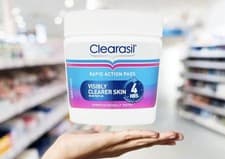 Image of Clearasil Rapid Action Cleanser Pads - 65 Count