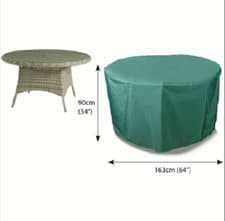 Image of Bosmere Circular Patio Set Cover - 4 seat
