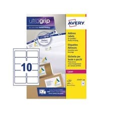 Image of Avery L7173-100 Address Labels 100 sheets - 10 Labels per Sheet
