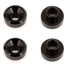 Image of Associated Aluminium Servo Washers Black (4)