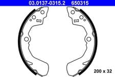 Image of Rear ATE 03.0137-0315.2 Brake Shoe Set for DAIHATSU,SUBARU,SUZUKI