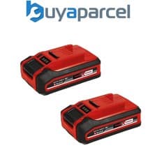 Image of Einhell 3.0Ah Battery Power X-Change PLUS 18V Rechargeable Dust Resistant LED x2