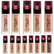 Image of L'Oreal Paris Infaillible 32hr Fresh Wear Foundation 30ml -CHOOSE SHADE. NEW