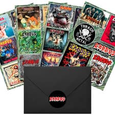 Image of Exodus Sticker Pack Bonded By Blood Fabulous Disaster Pleasures of the Flesh