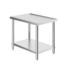 Image of Stainless Steel Prep Table Work Top Bench Kitchen Commercial Catering Use - 3FT
