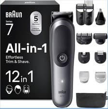 Image of Braun All-in-One Series 7.  AIO 7545 Grooming Kit, 12 In 1, ProBlade & AutoSense