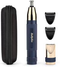 Image of Babyliss Super-X Metal Series Nose Trimmer, Ear Eyebrow Hair Trimmer for Men, Gr