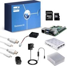 Image of Raspberry Pi 4 Model B 2GB RAM + 32GB SD Card | Ready to Use Kit WiFi BT
